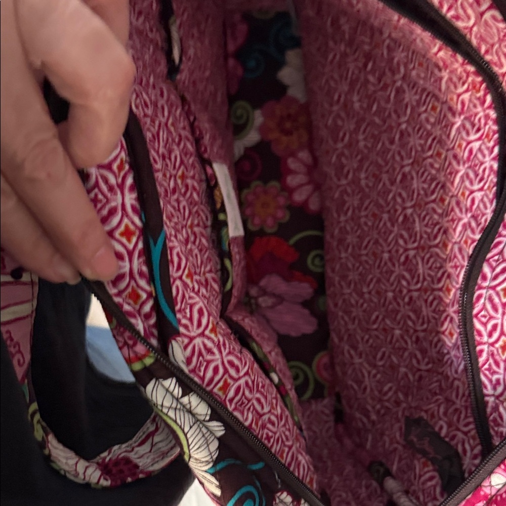 Vera Bradley Floral Laptop Bag - Picture 3 of 4